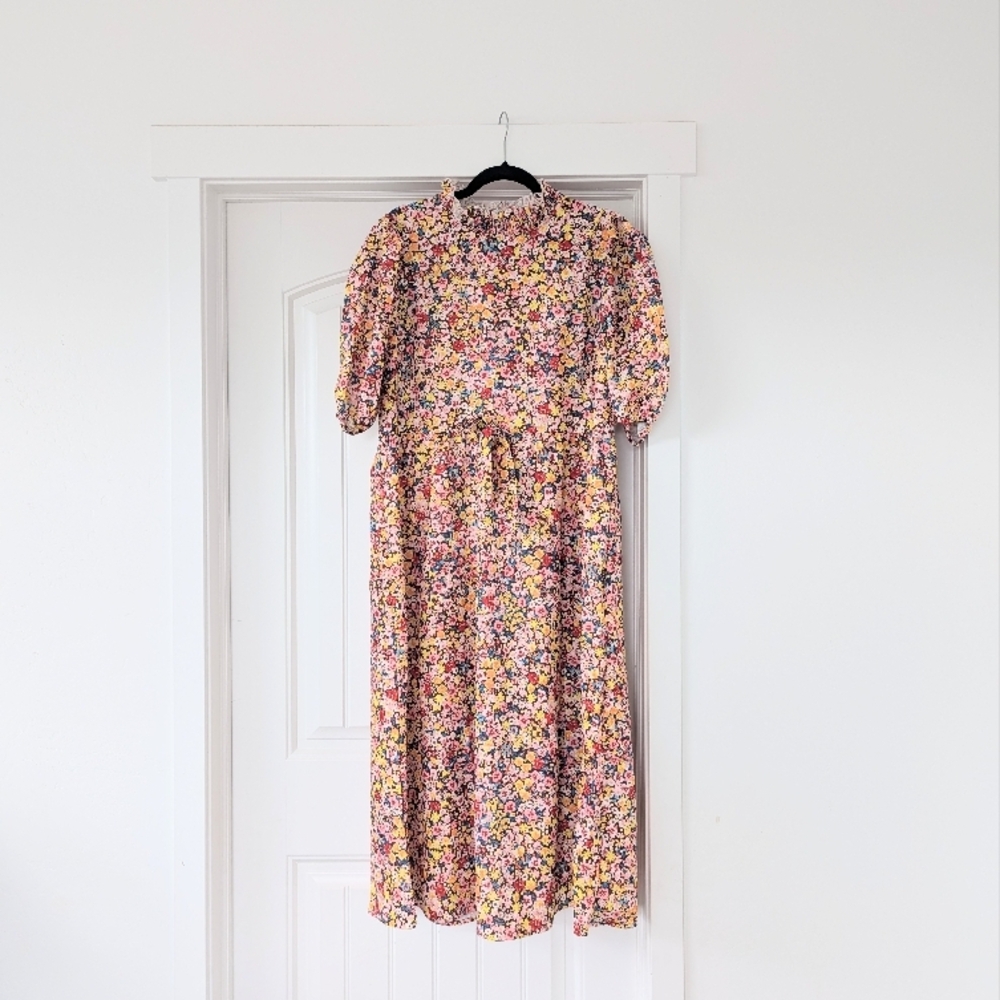 Shein floral dress